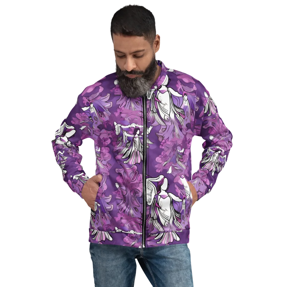 Violet Seraphim on Bomber Jacket — Front