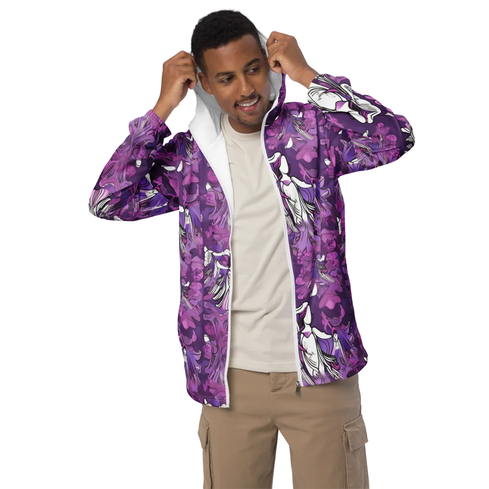 Violet Seraphim on Men's Windbreaker — Front