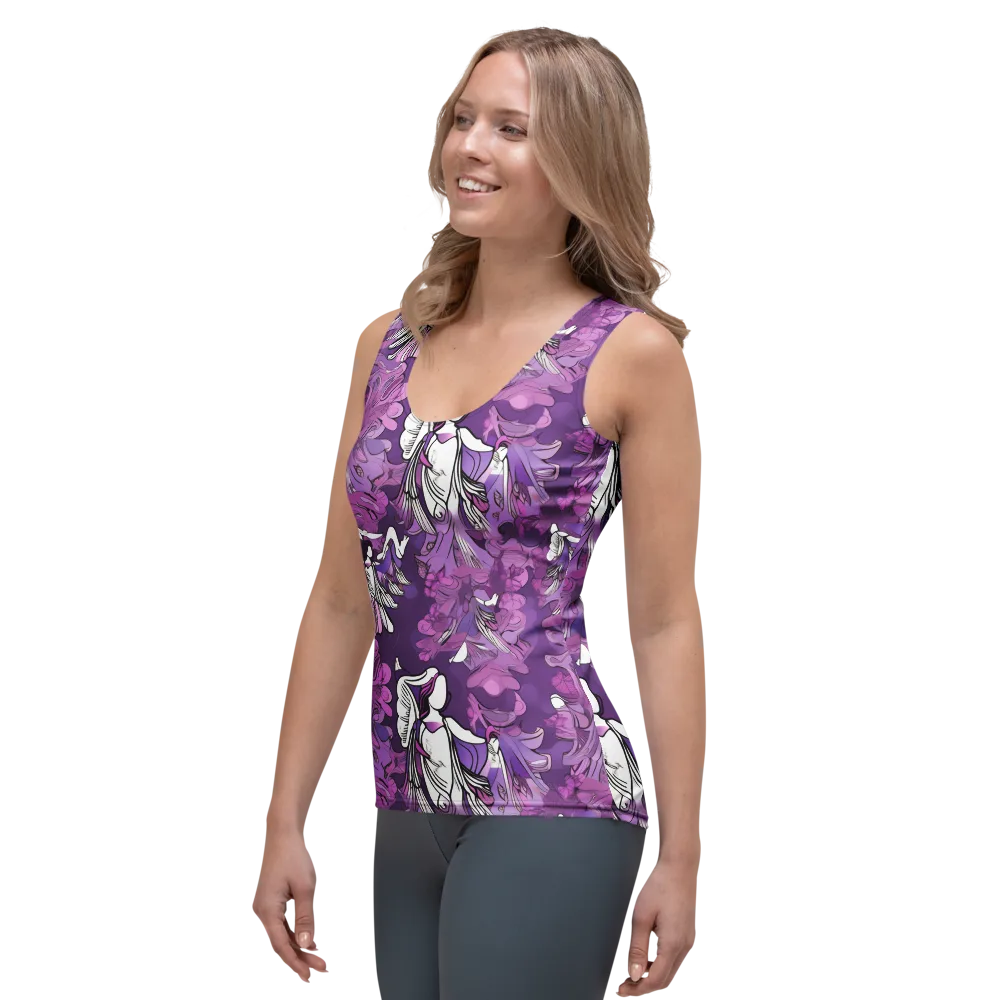 Violet Seraphim on Women's Tank Top — Left Front