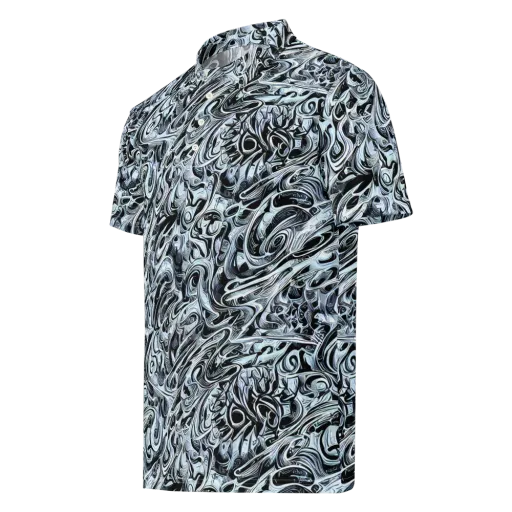 Horkey's Nebula on a Men's Slim Fit Polo Shirt