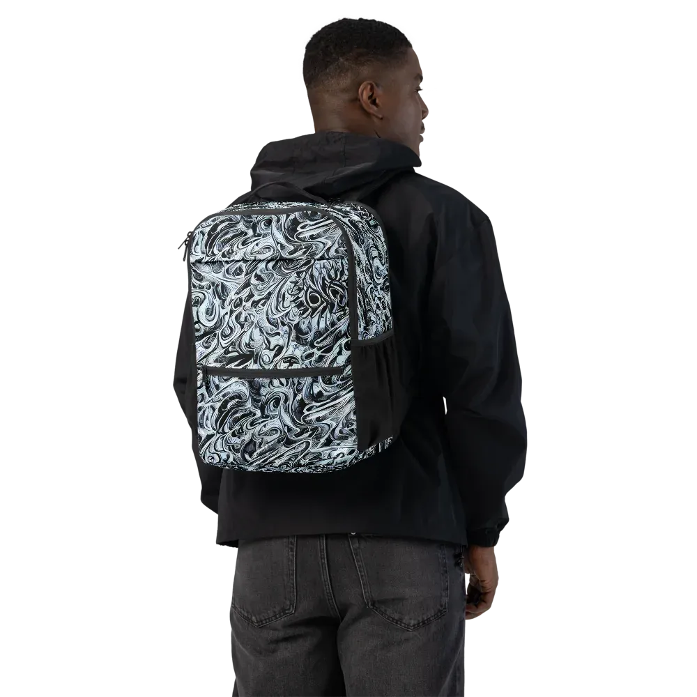 Horkey's Nebula on Utility Backpack — Back