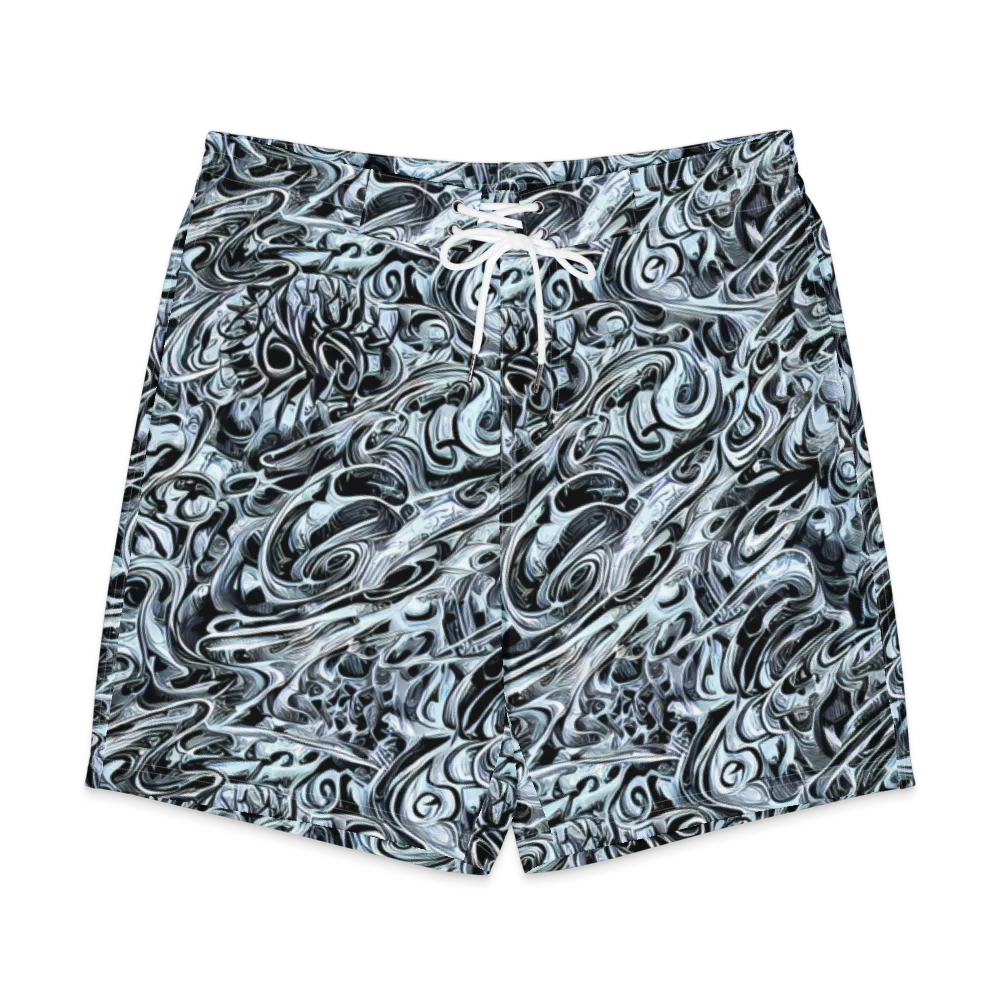 Horkey's Nebula on Men's Board Shorts — Front