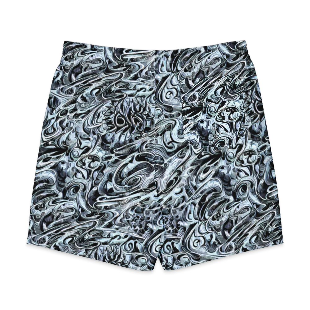 Horkey's Nebula on Men's Board Shorts — Back