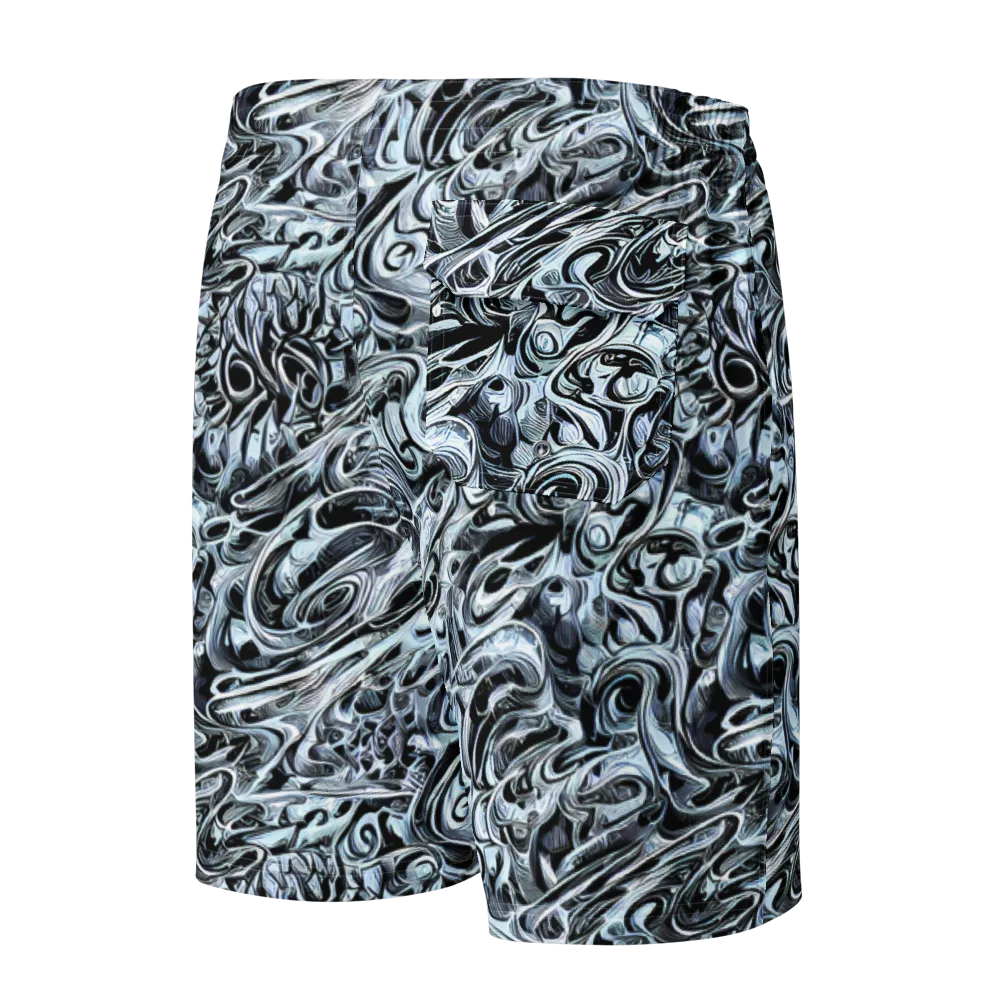 Horkey's Nebula on Men's Board Shorts — Back