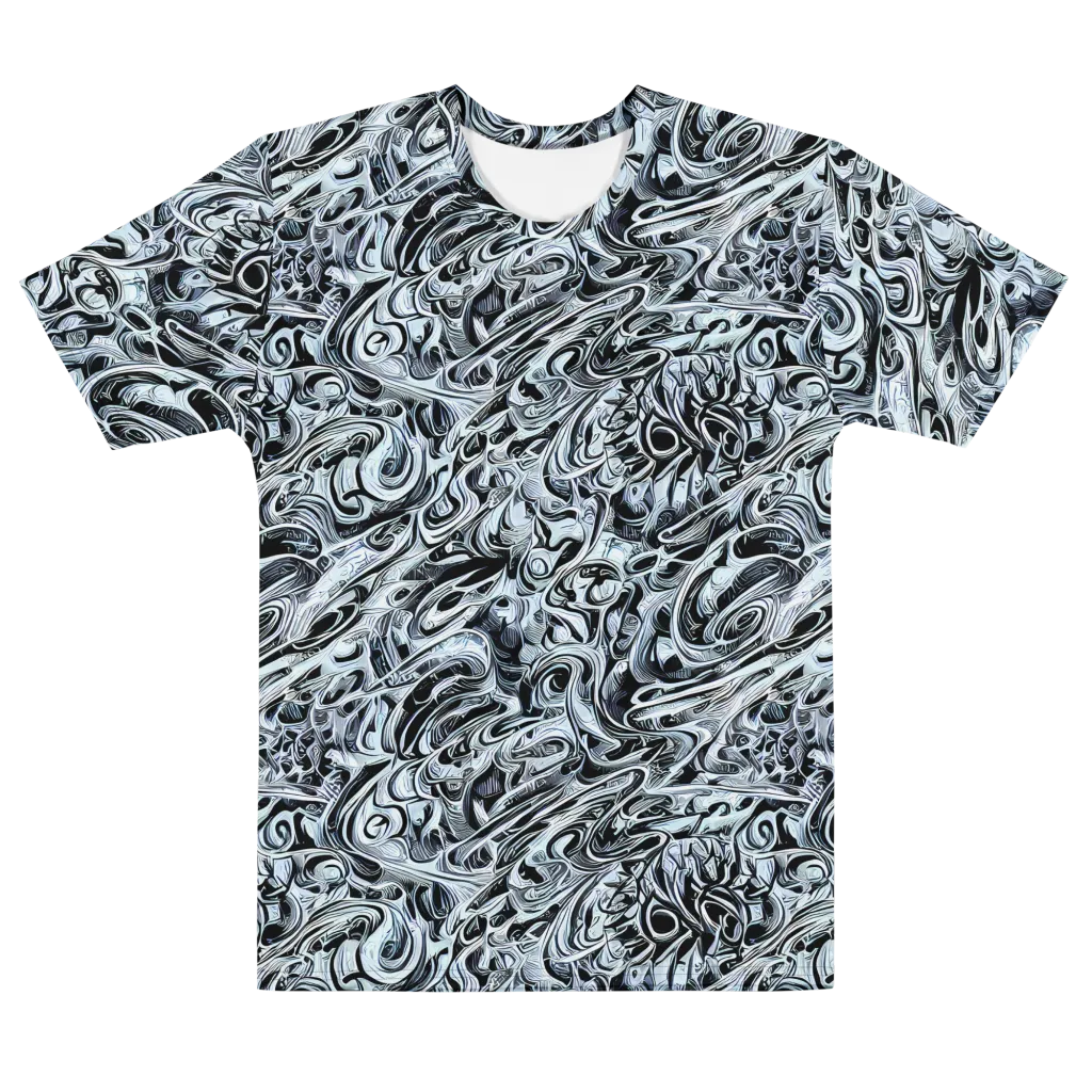 Horkey's Nebula on Men's Cotton Crew Neck T-Shirt — Front