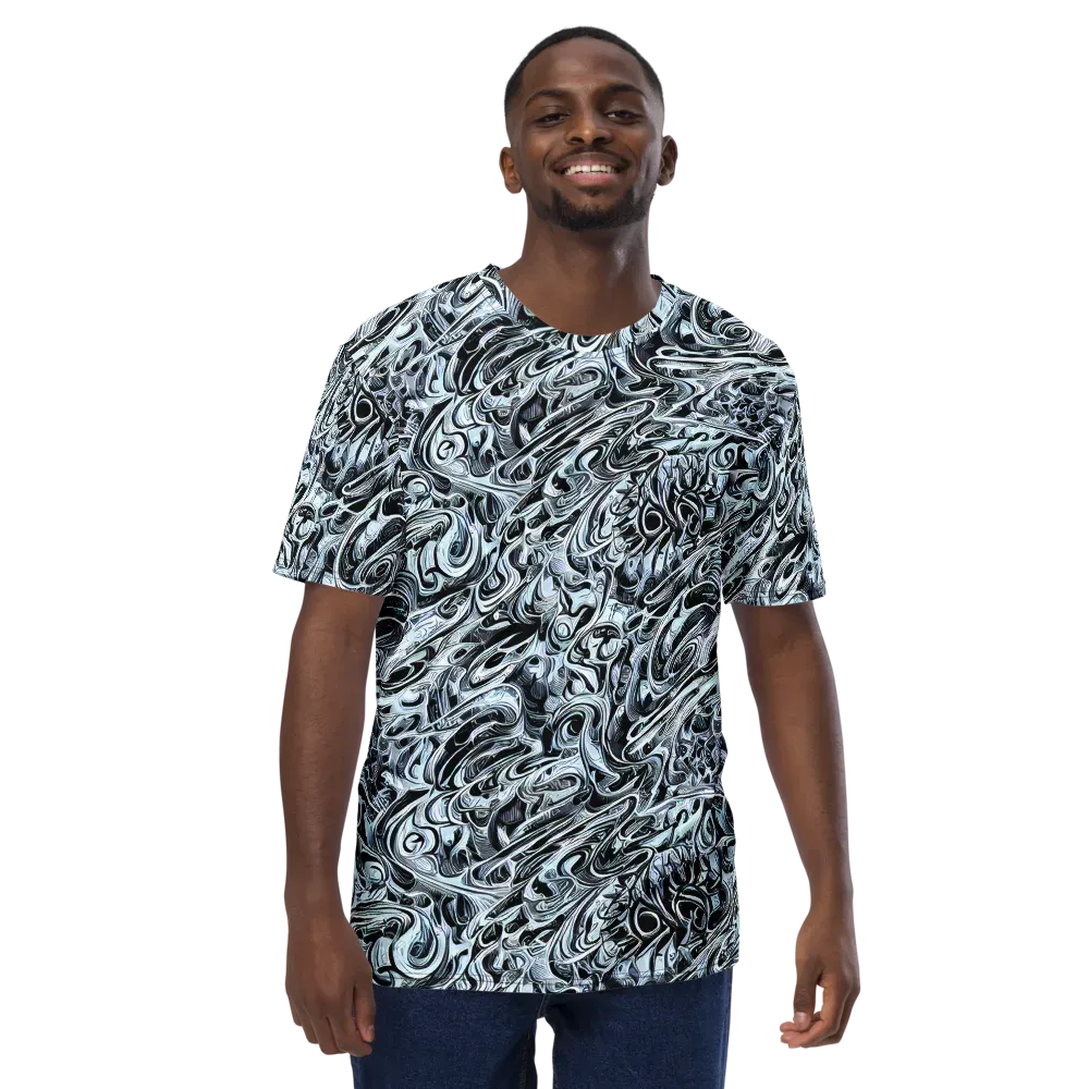 Horkey's Nebula on Men's Crew Neck T-Shirt — Front
