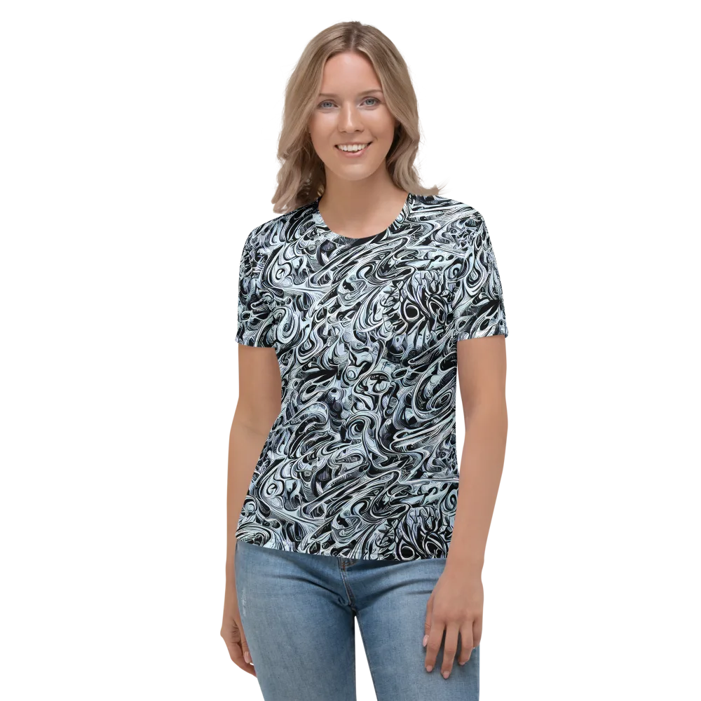 Horkey's Nebula on Women's Crew Neck T-Shirt — Front