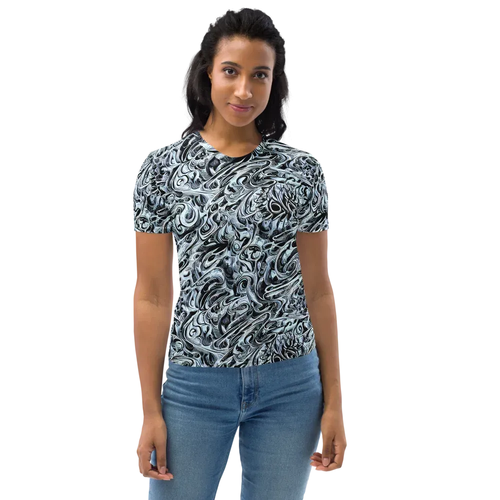 Horkey's Nebula on Women's Crew Neck T-Shirt — Front
