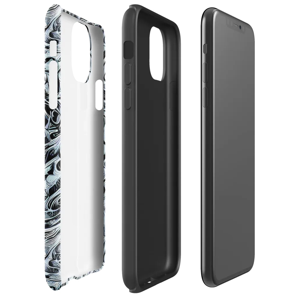 Horkey's Nebula on Tough Case for iPhone® — Right