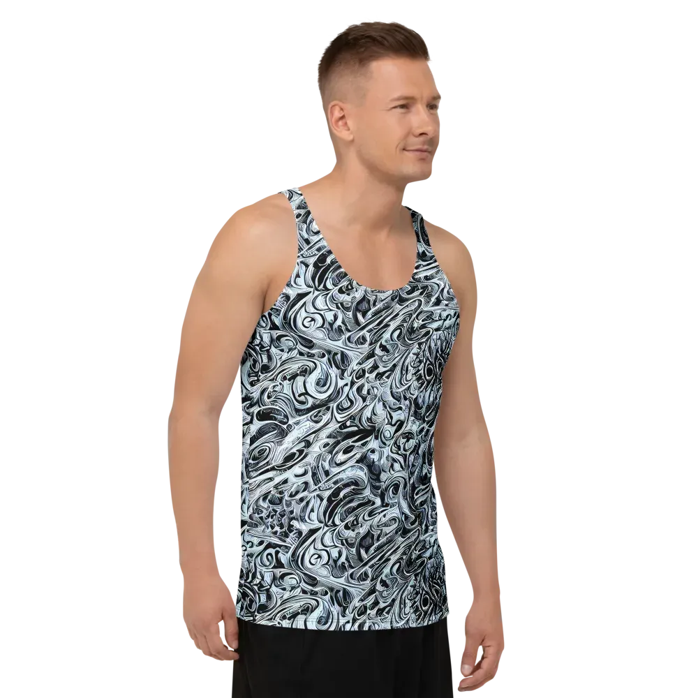 Horkey's Nebula on Men's Tank Top — Right Front