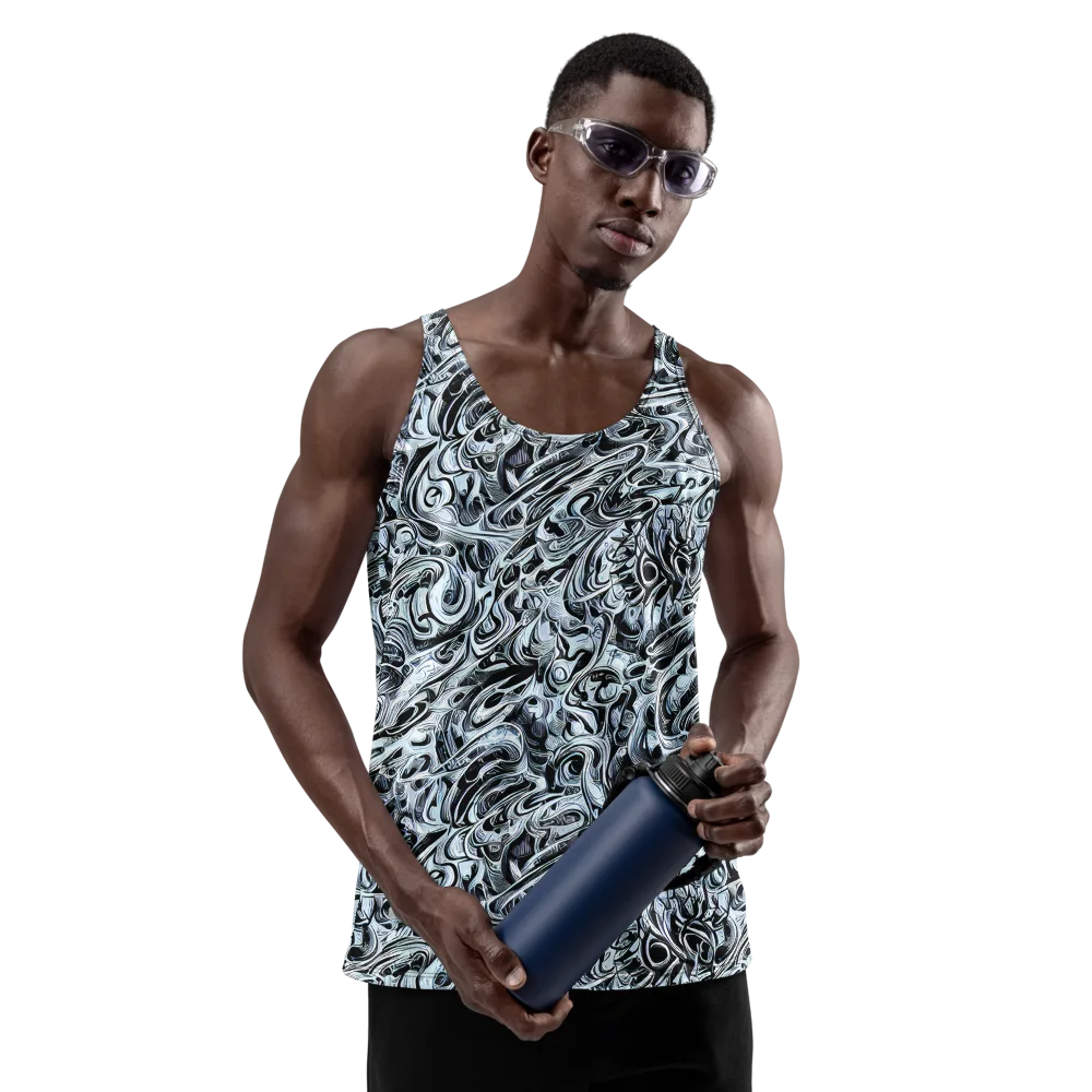 Horkey's Nebula on Men's Tank Top — Front