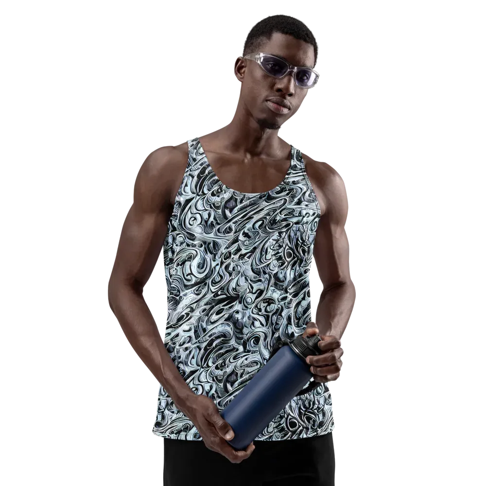 Horkey's Nebula on Men's Tank Top — Front