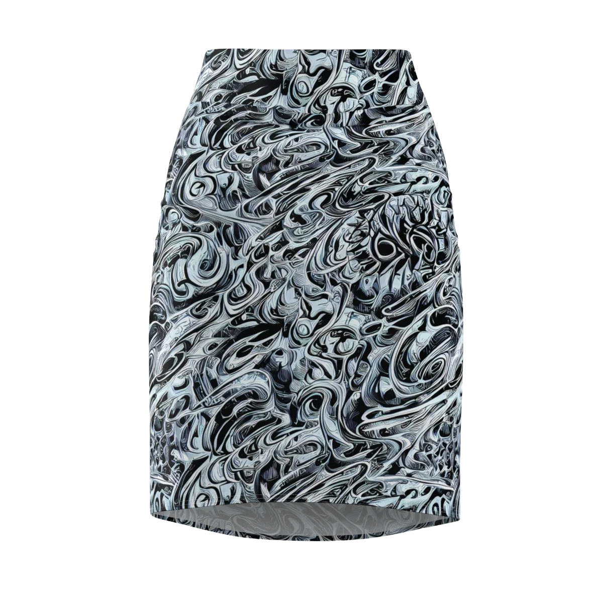 Horkey's Nebula on Pencil Skirt — Front