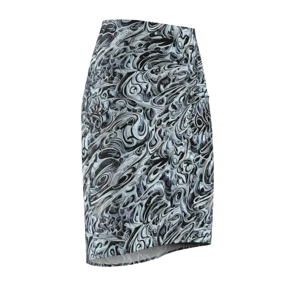 Horkey's Nebula on Pencil Skirt — Front Side