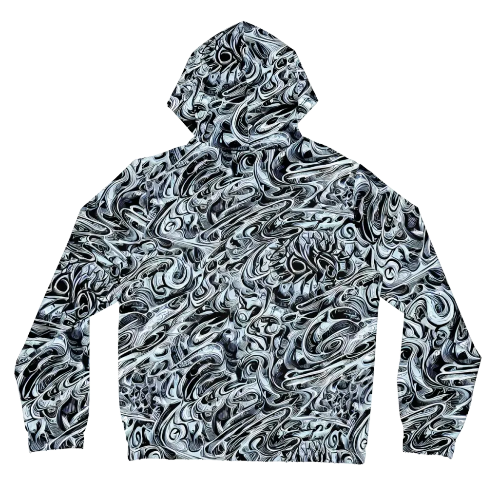 Horkey's Nebula on Women's Full-Zip Hoodie — Back