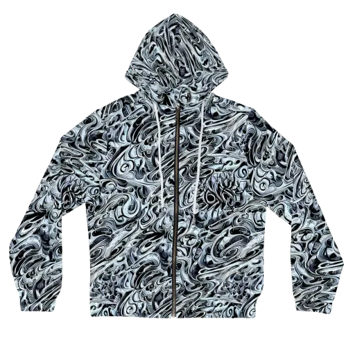 Horkey's Nebula on a Women's Full-Zip Hoodie