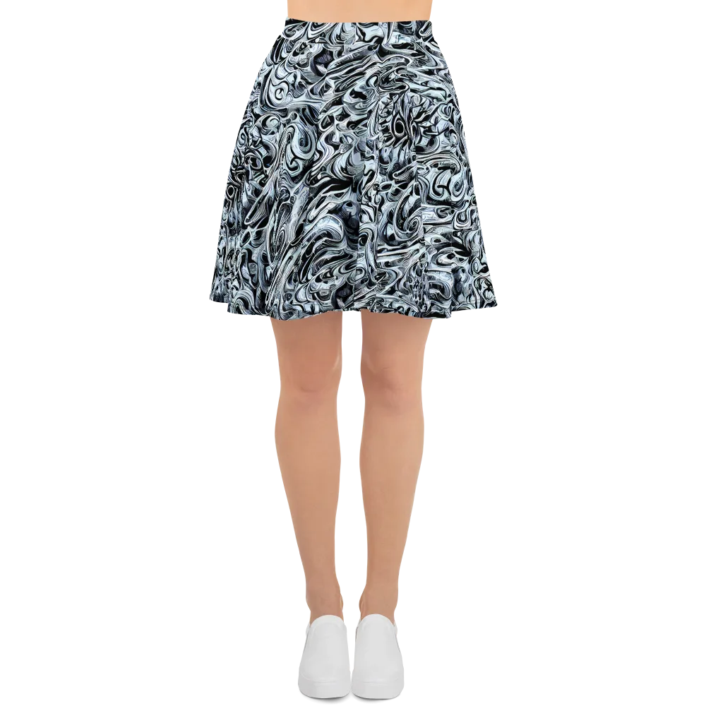 Horkey's Nebula on Skater Skirt — Front