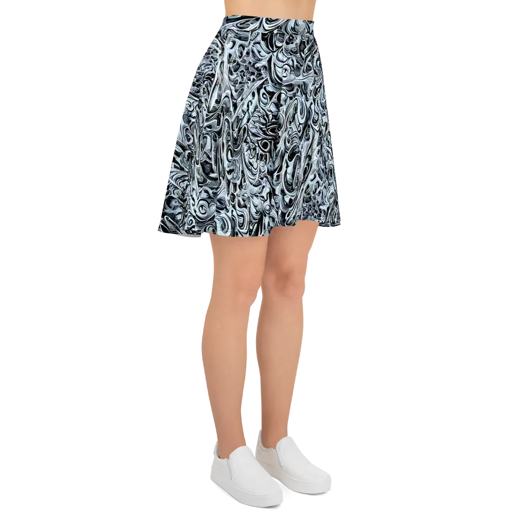 Horkey's Nebula on Skater Skirt — Right