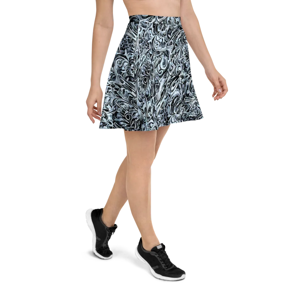 Horkey's Nebula on Skater Skirt — Right