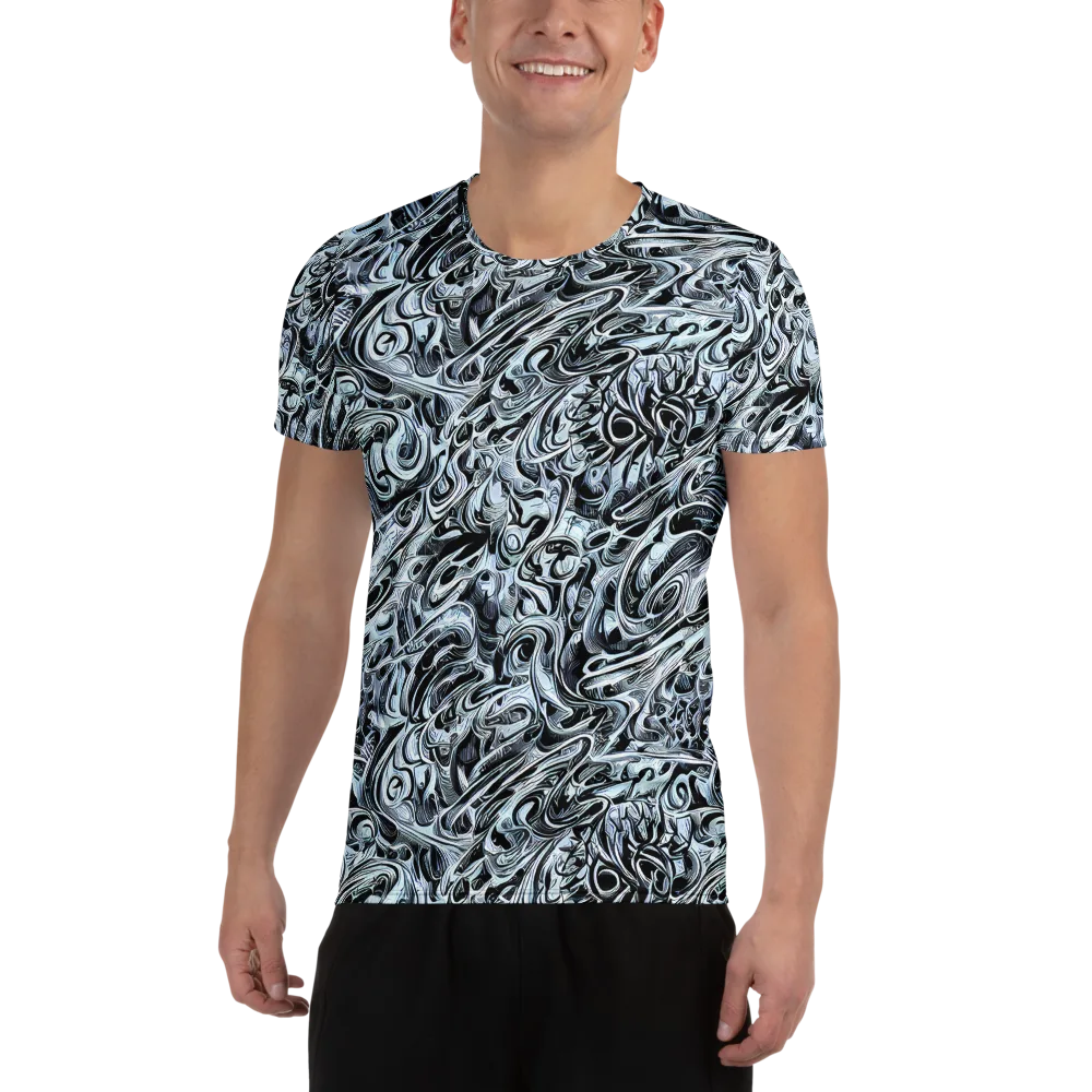 Horkey's Nebula on Men's Athletic T-Shirt — Front