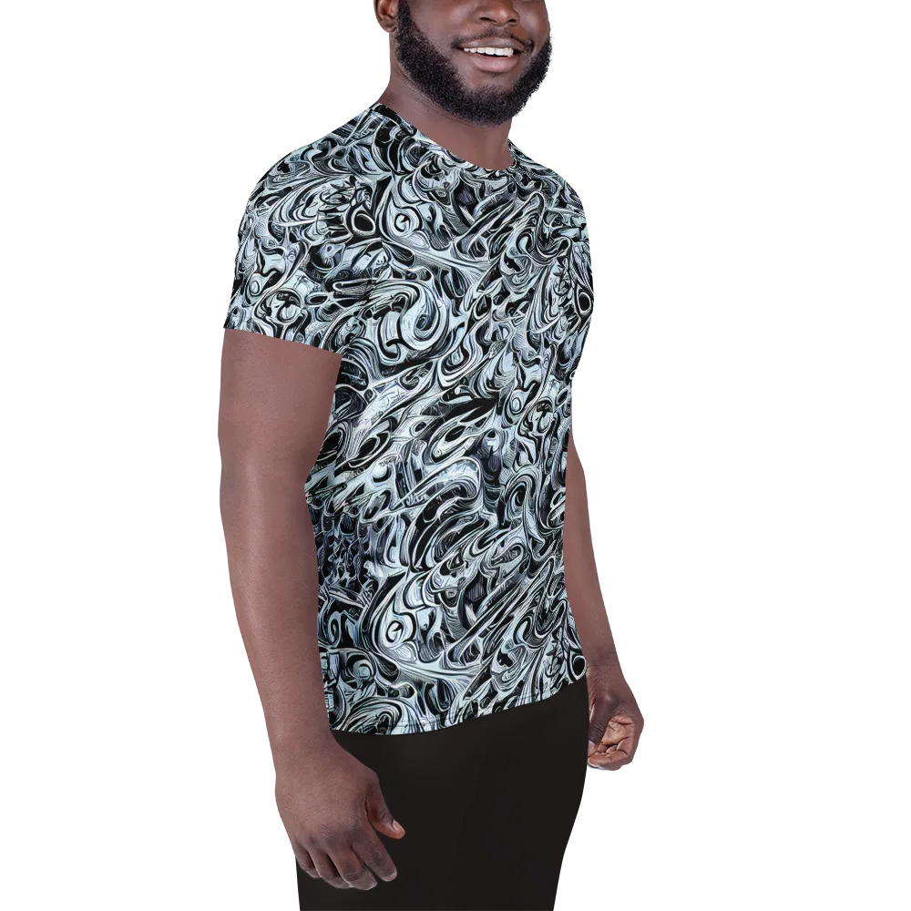 Horkey's Nebula on Men's Athletic T-Shirt — Right