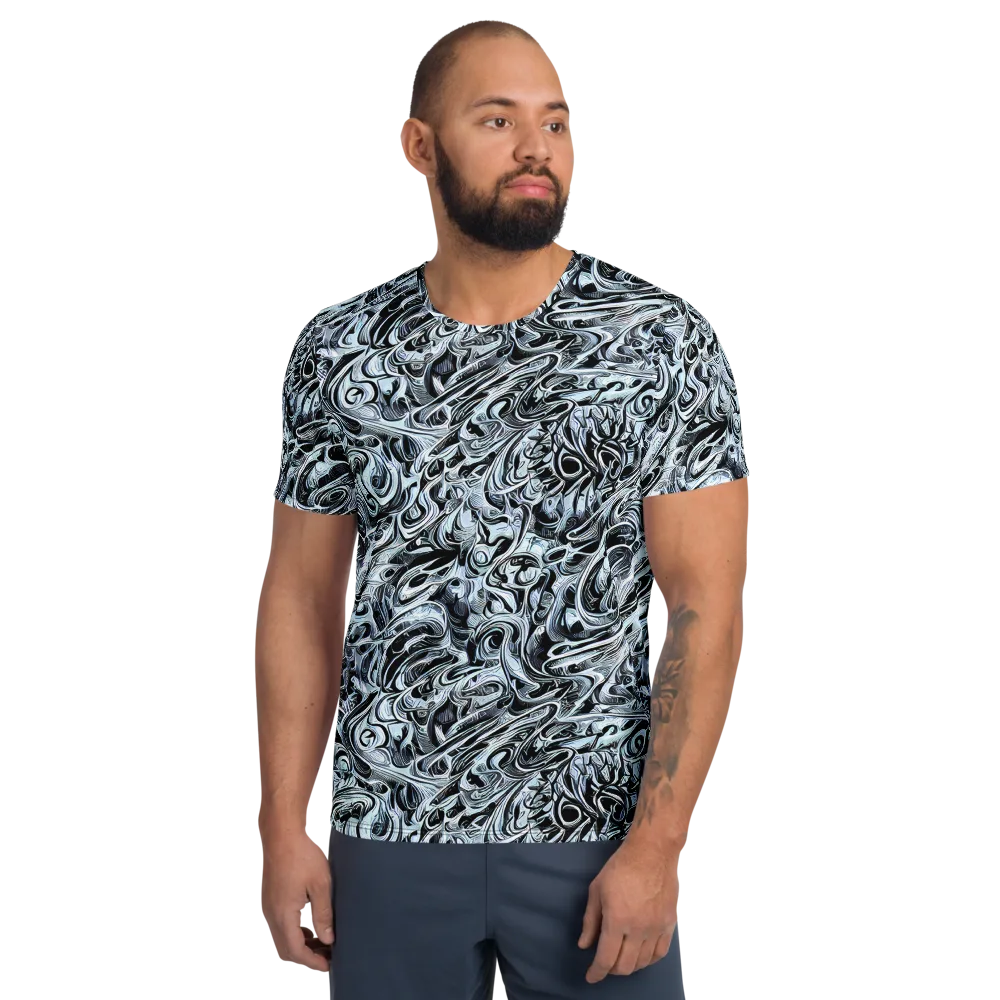 Horkey's Nebula on Men's Athletic T-Shirt — Front