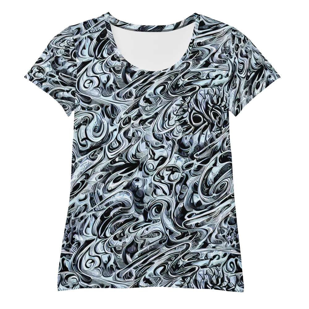 Horkey's Nebula on Women's Athletic T-Shirt — Front