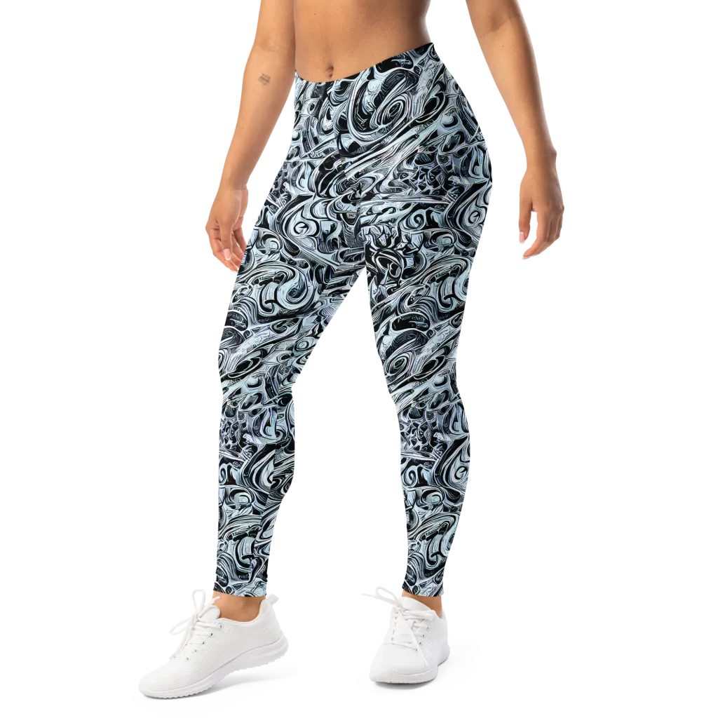 Horkey's Nebula on Leggings — Left Front