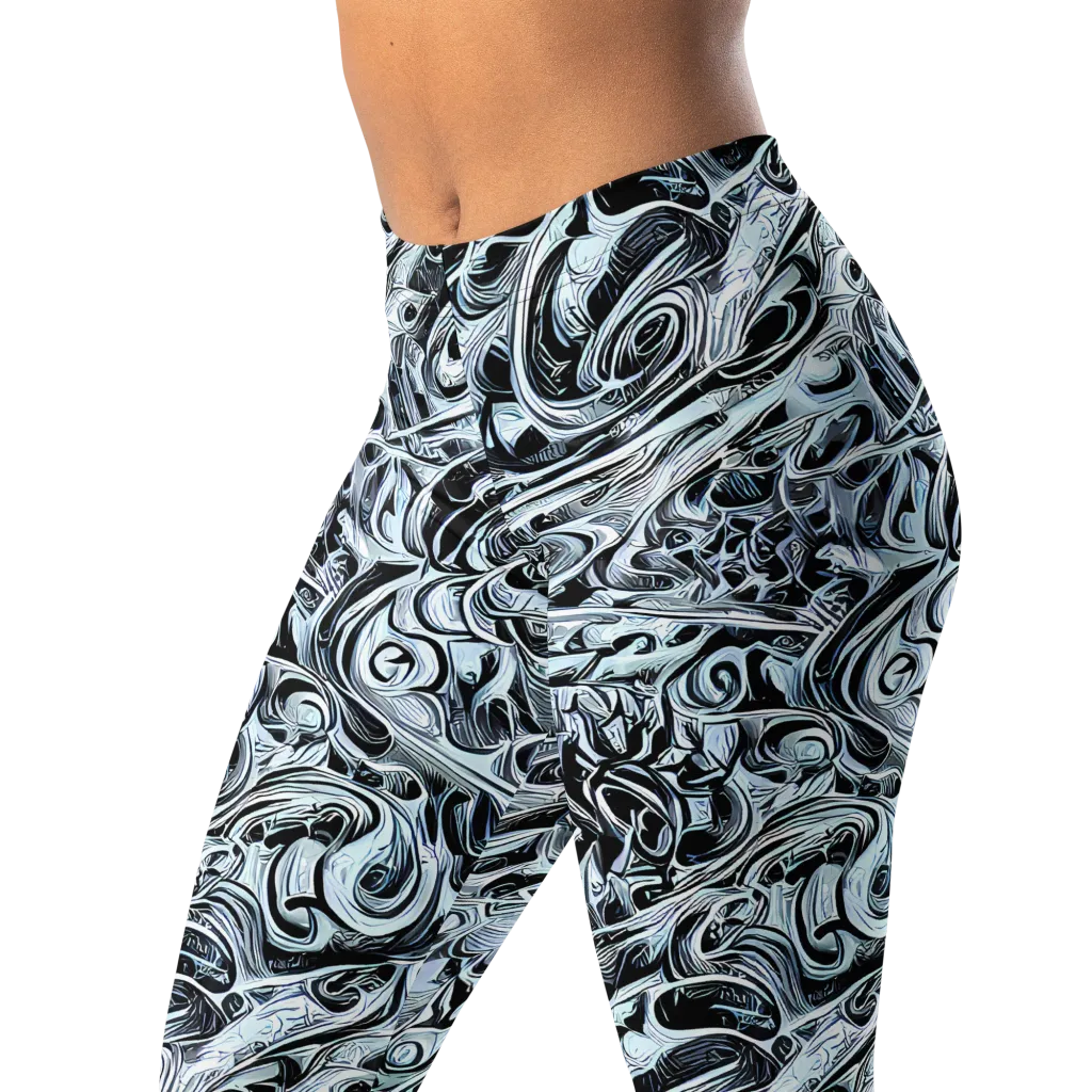 Horkey's Nebula on Leggings — Left Front