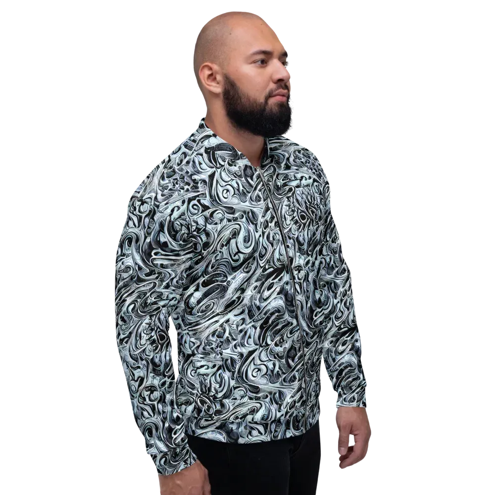 Horkey's Nebula on Bomber Jacket — Right
