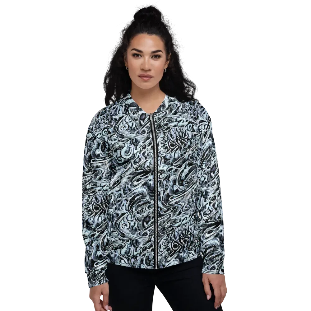 Horkey's Nebula on Bomber Jacket — Front