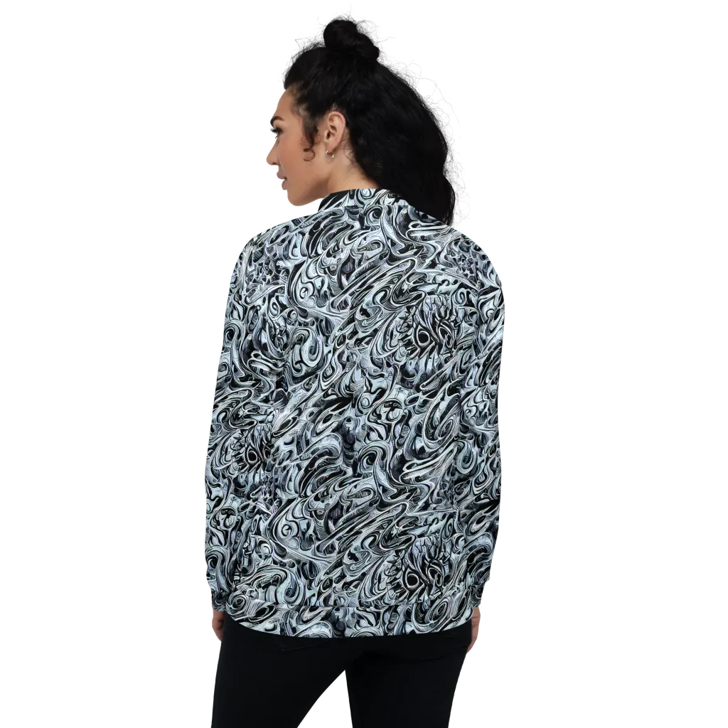 Horkey's Nebula on Bomber Jacket — Back