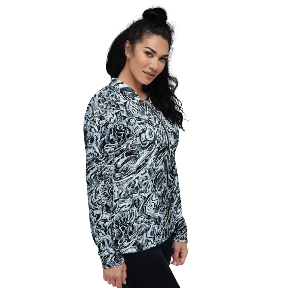 Horkey's Nebula on Bomber Jacket — Right