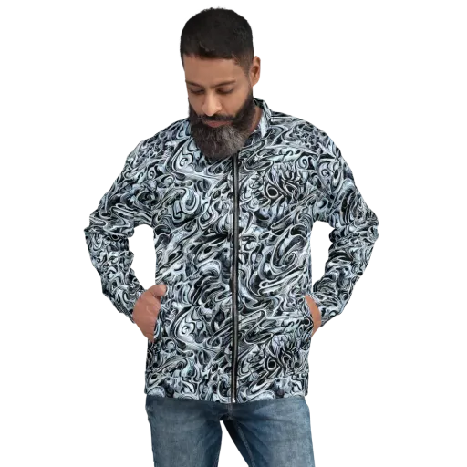 Horkey's Nebula on a Bomber Jacket