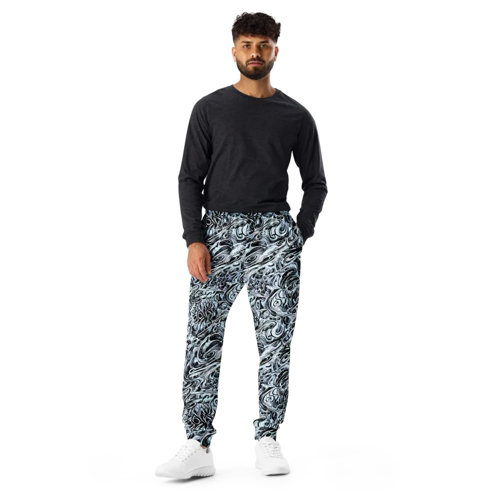 Horkey's Nebula on Men's Joggers — Front