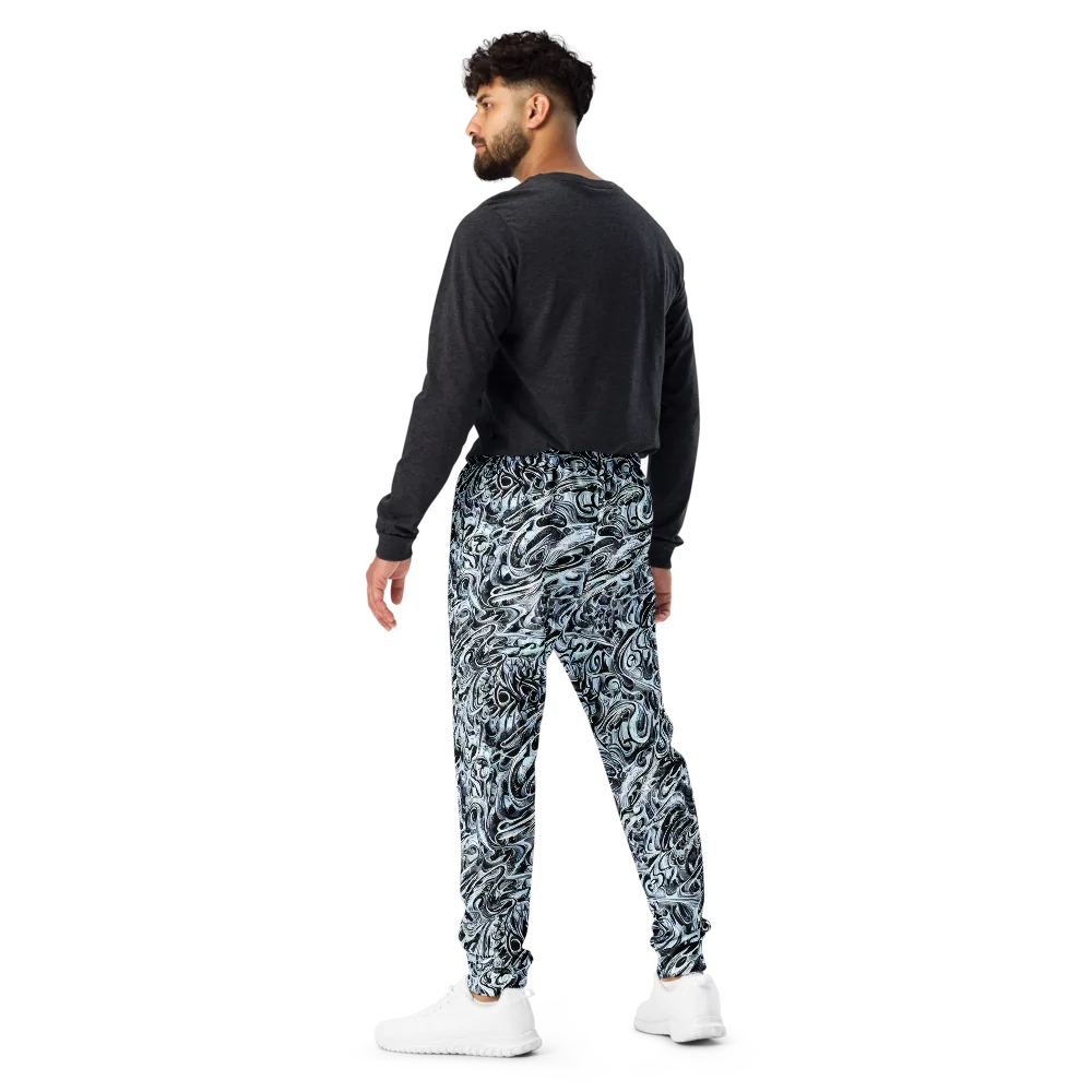 Horkey's Nebula on Men's Joggers — Back