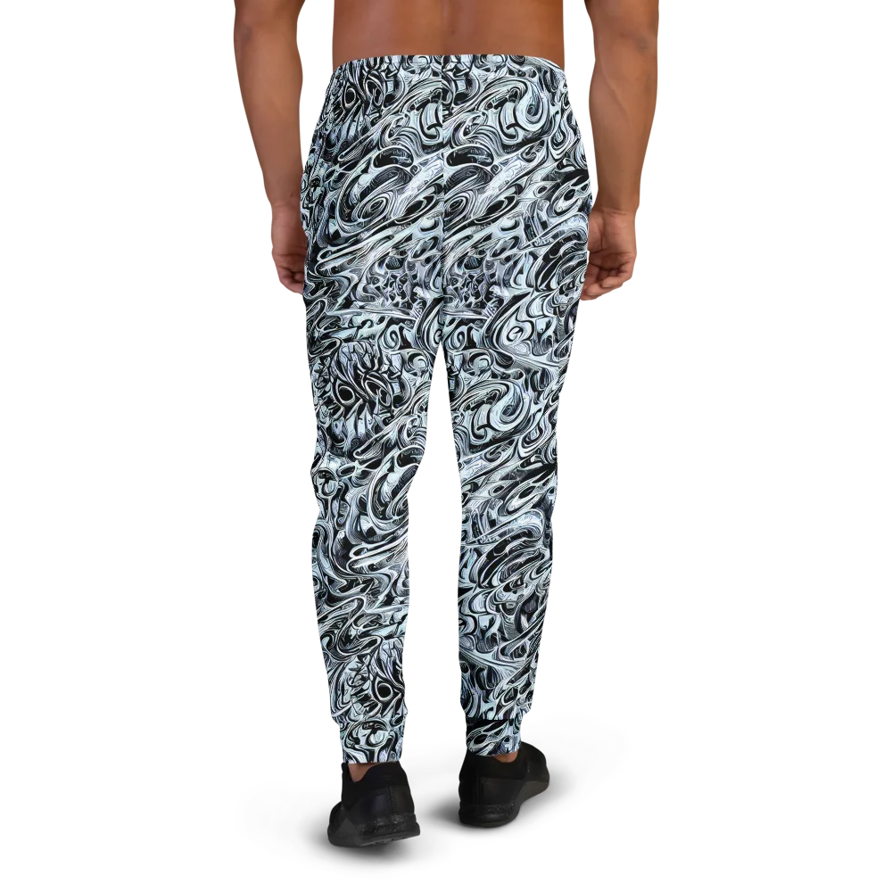 Horkey's Nebula on Men's Joggers — Back