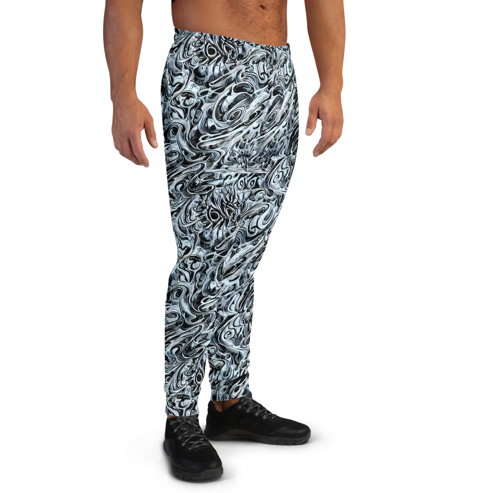 Horkey's Nebula on Men's Joggers — Right