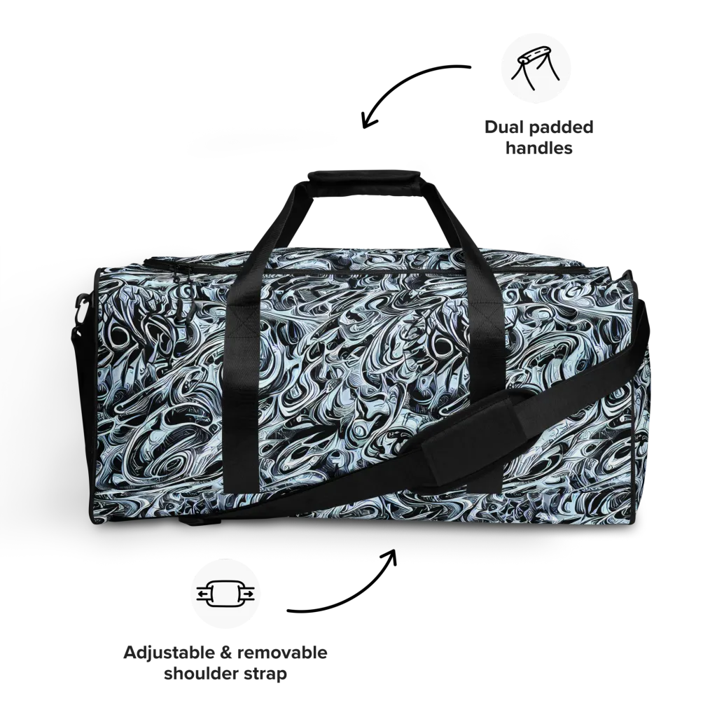 Horkey's Nebula on Duffle Bag — Front