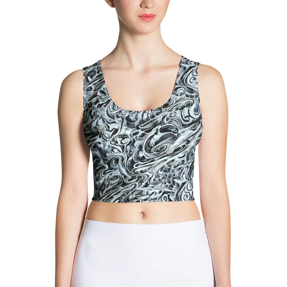 Horkey's Nebula on Crop Top — Front