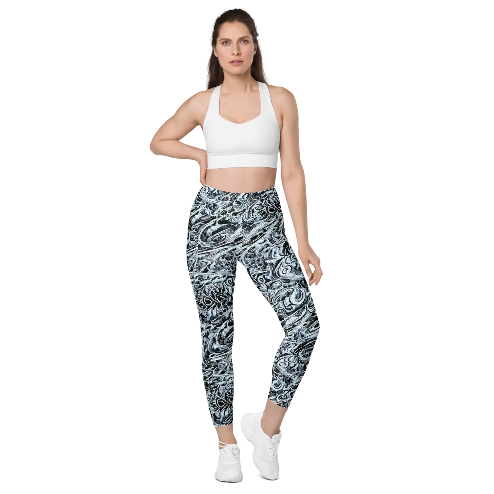 Horkey's Nebula on Leggings with Pockets — Front