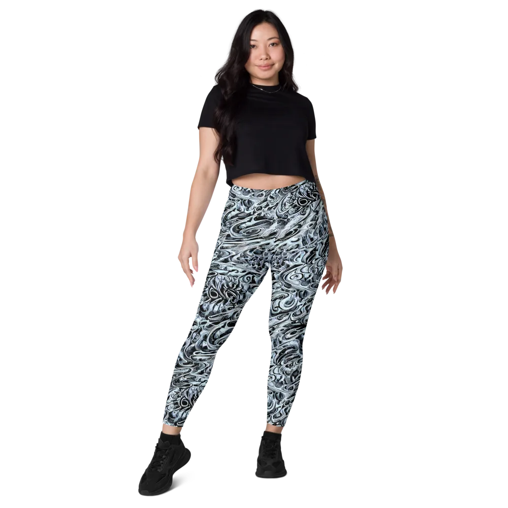 Horkey's Nebula on Leggings with Pockets — Front