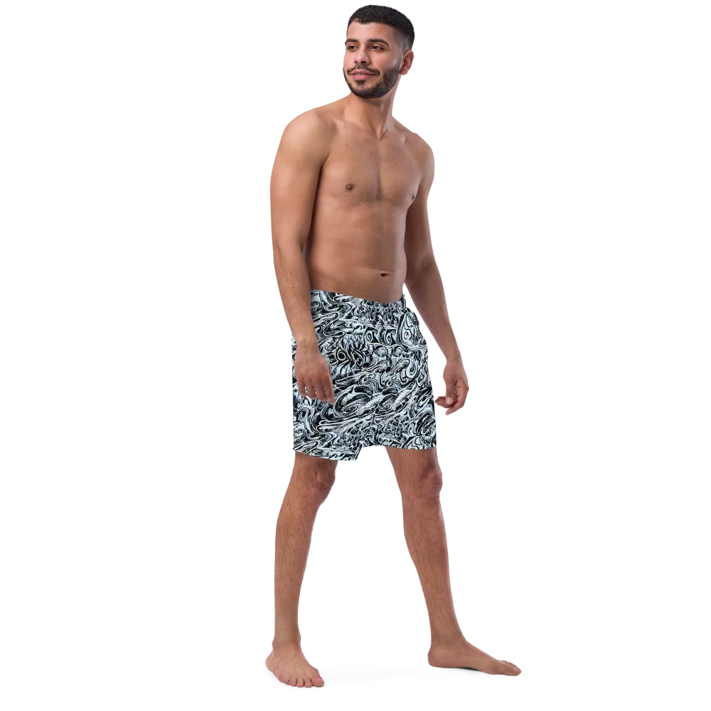 Horkey's Nebula on Swim Trunks — Right Front