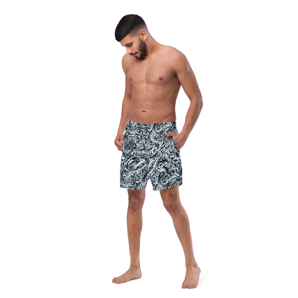 Horkey's Nebula on Swim Trunks — Left Front