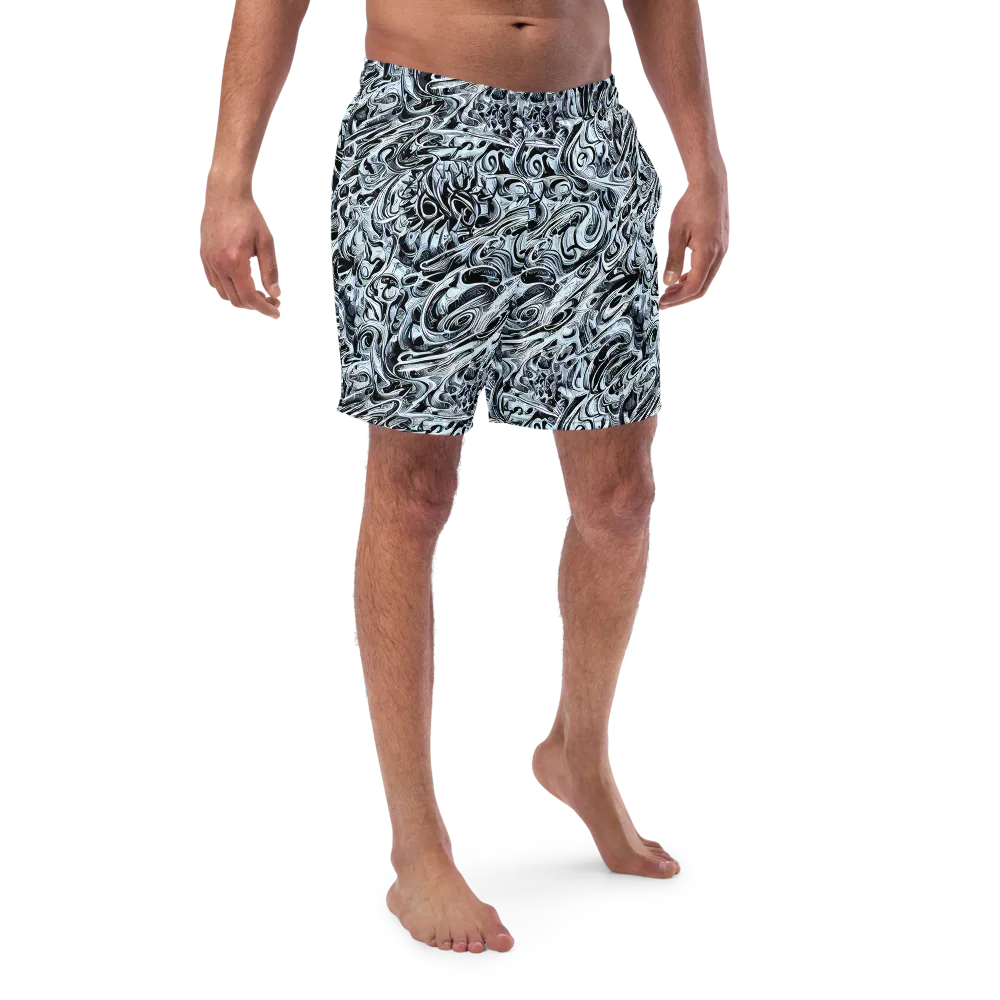 Horkey's Nebula on Swim Trunks — Front