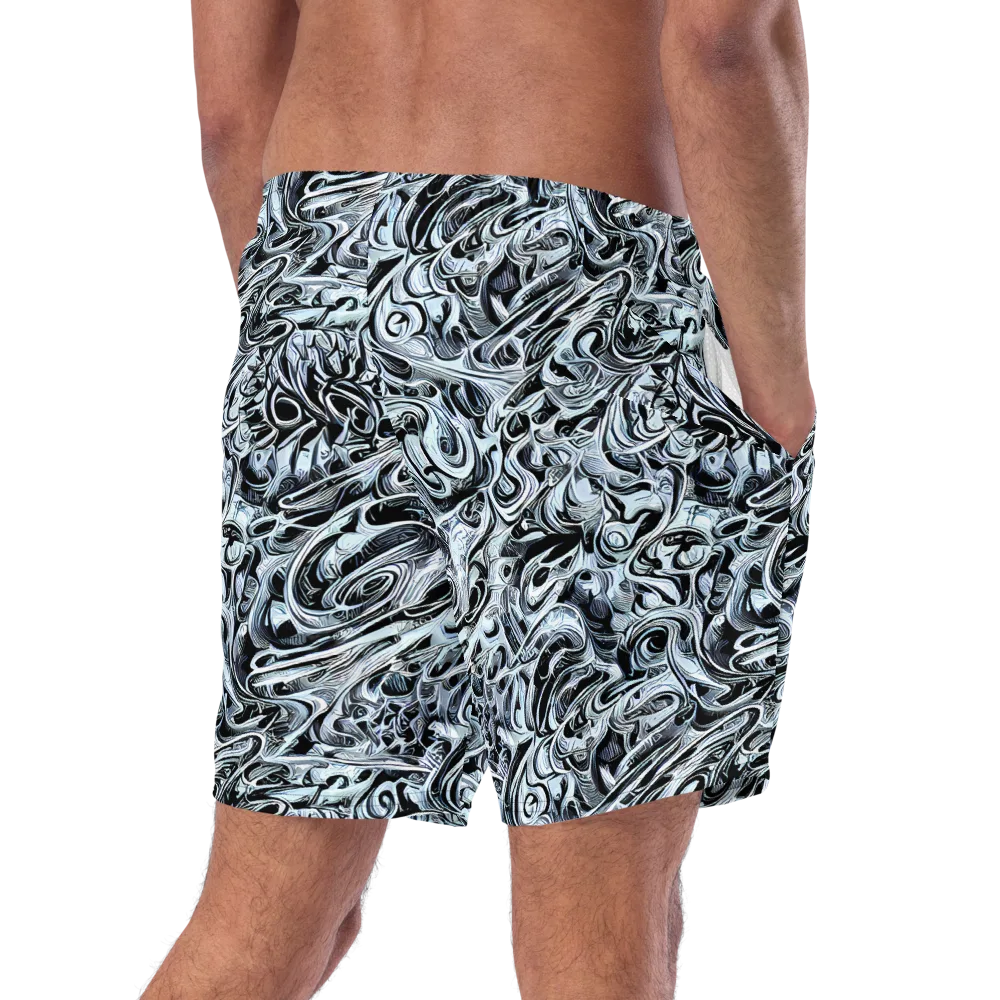 Horkey's Nebula on Swim Trunks — Right Back