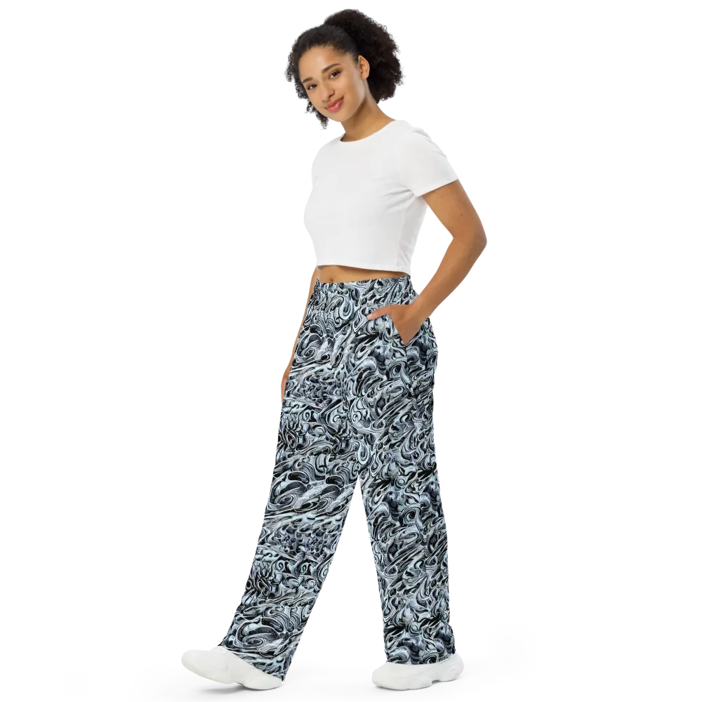 Horkey's Nebula on Wide-Leg Pants — Left Front