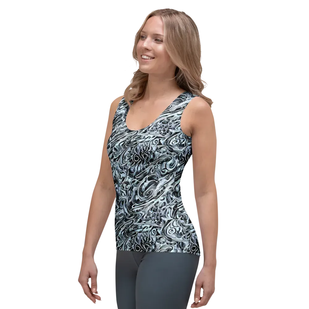 Horkey's Nebula on Women's Tank Top — Left Front