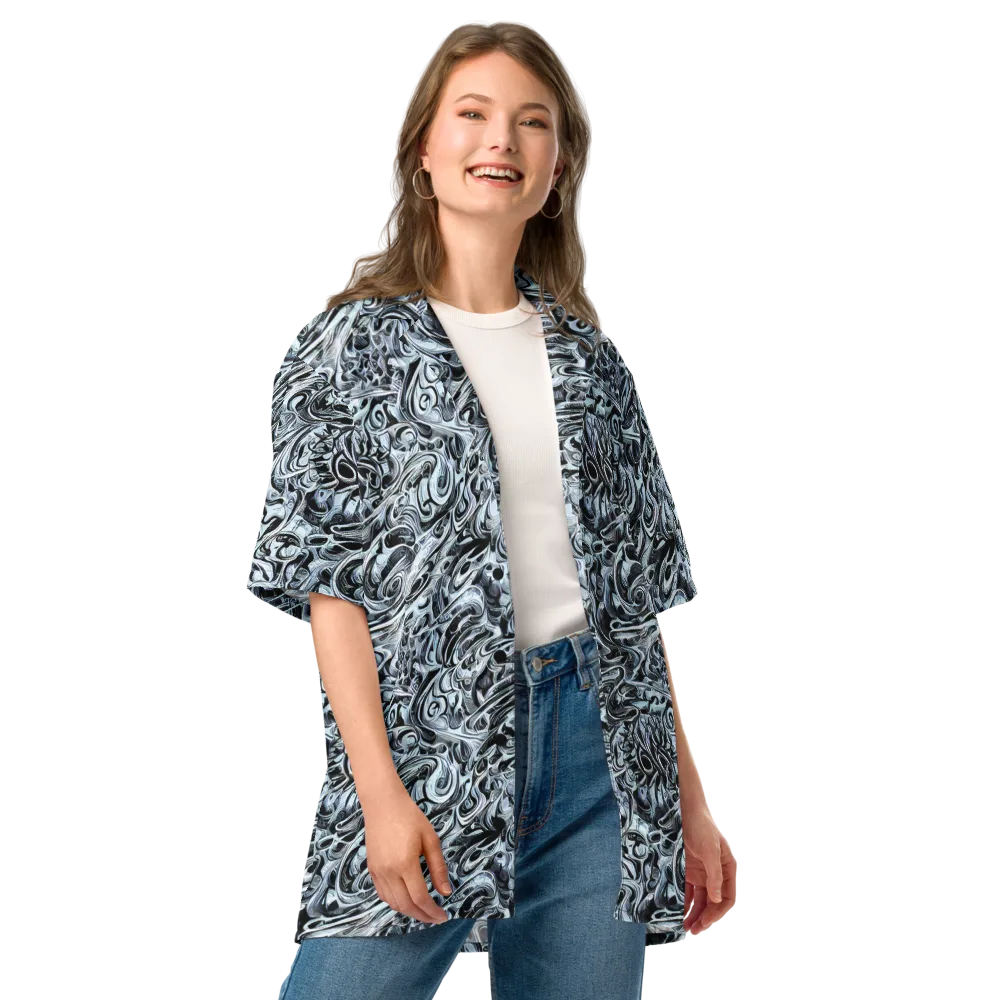 Horkey's Nebula on Button Shirt — Front