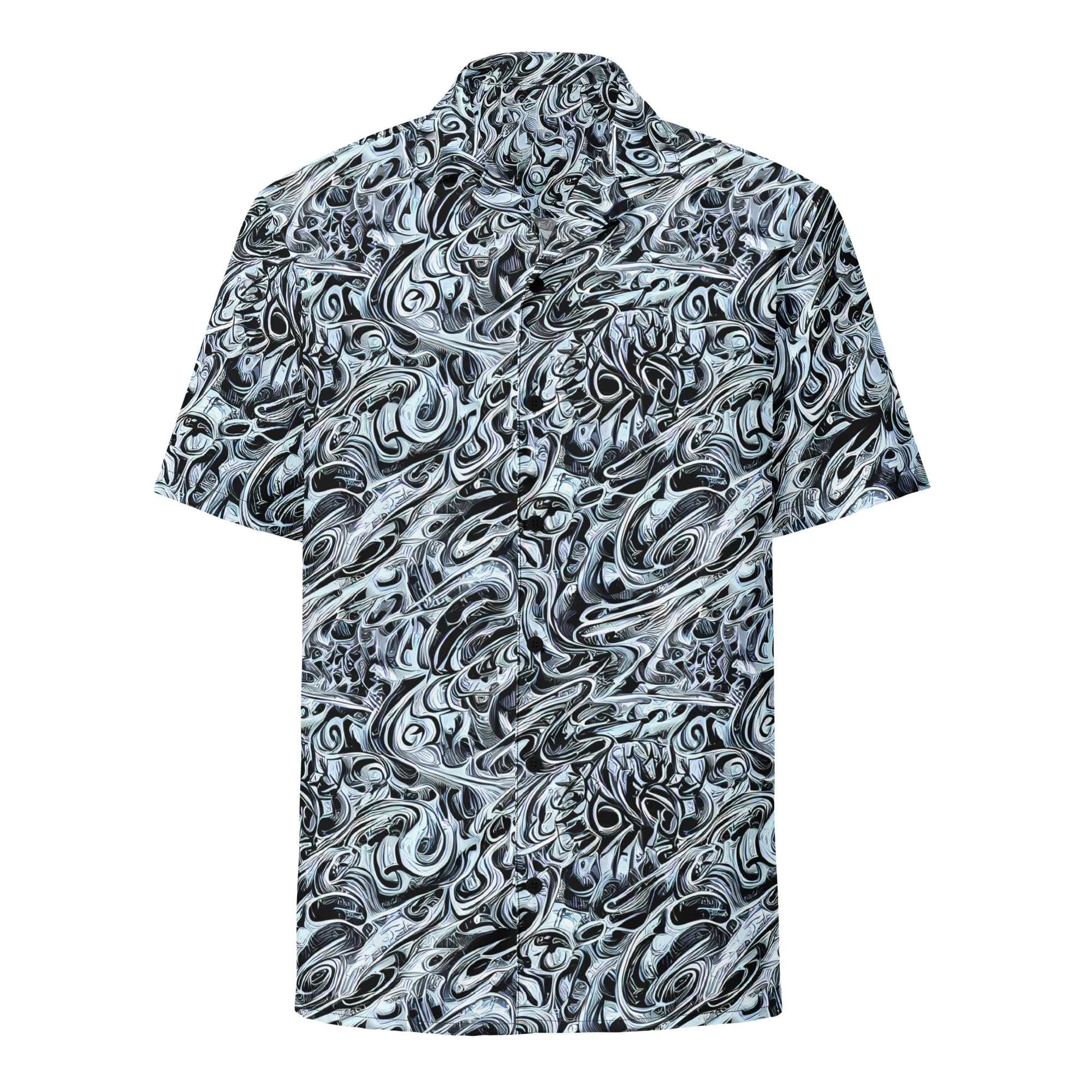 Horkey's Nebula on Button Shirt — Front